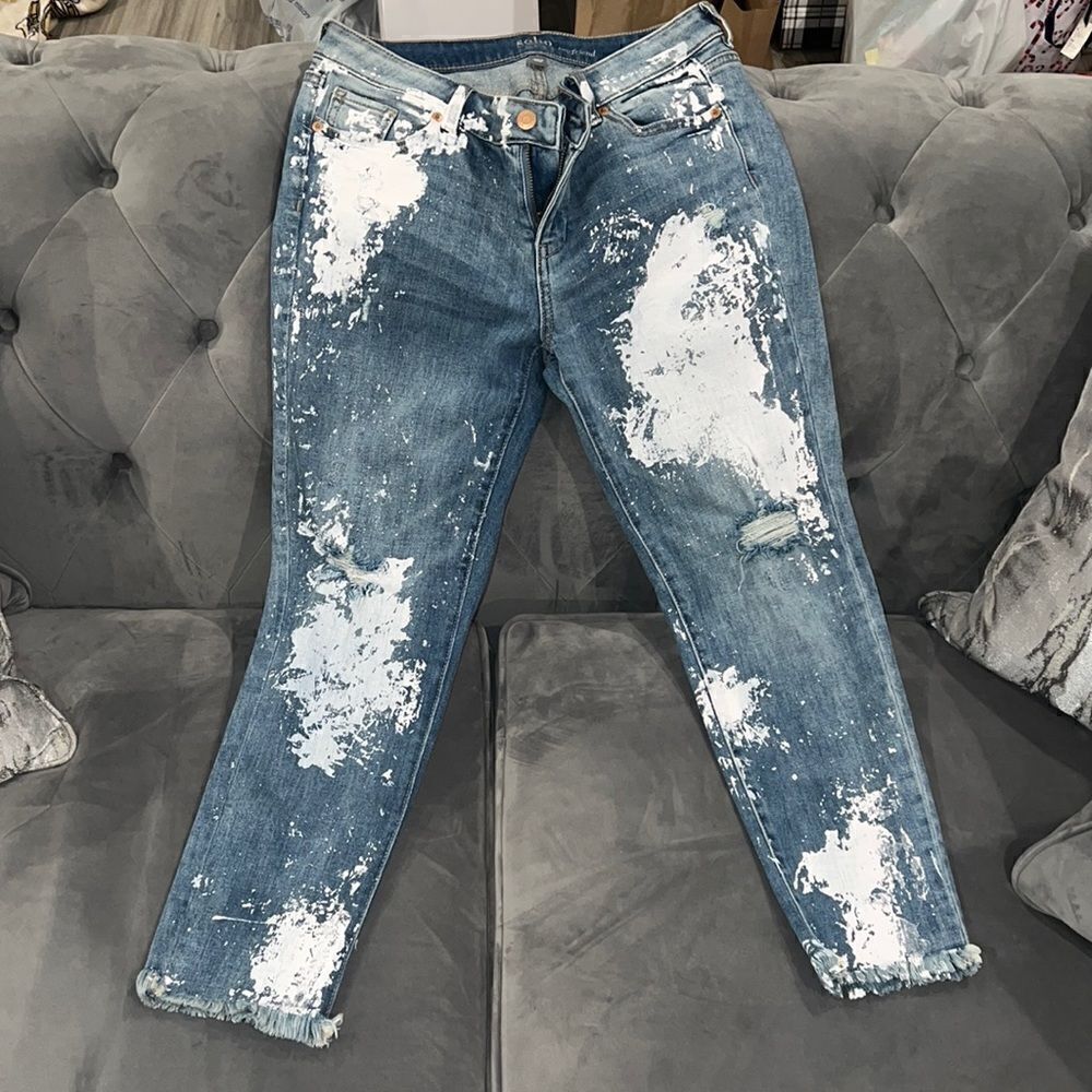 New York and Co Boyfriend Panted Jeans